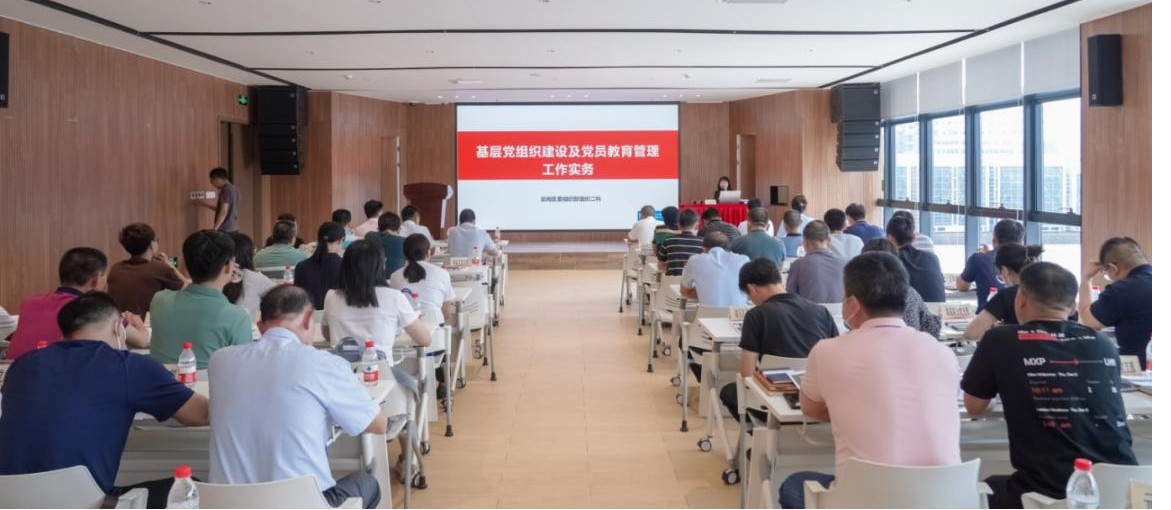 “头雁领航筑堡垒 党建铸魂促发展”——园山街道“两新”组织提质赋能培训班在bbin宝盈技术圆满举办